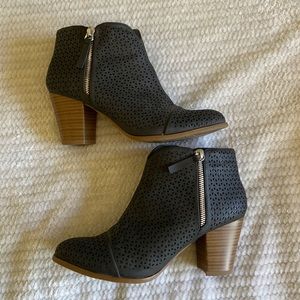 Womens black booties